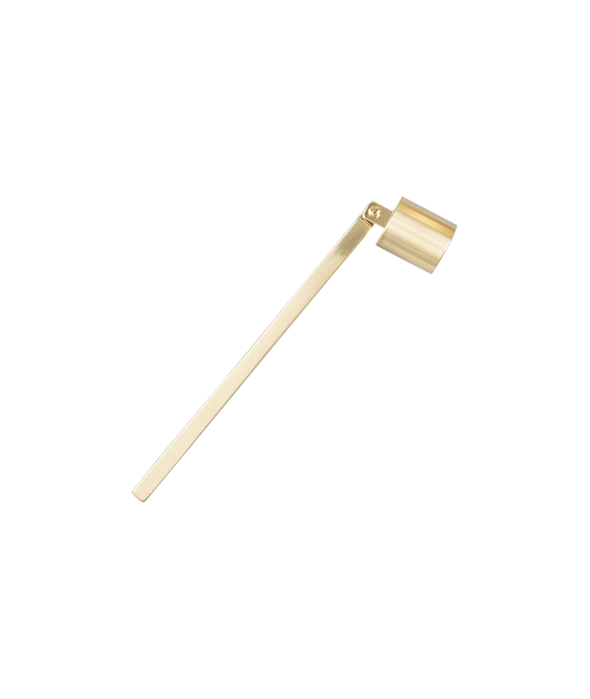 Kerzenlöscher gold