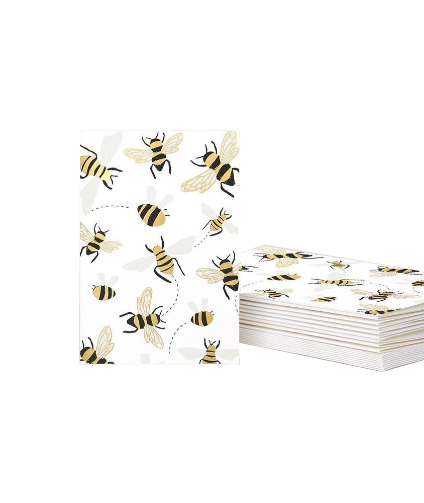 Notizkarten Bees (10 Stück)
