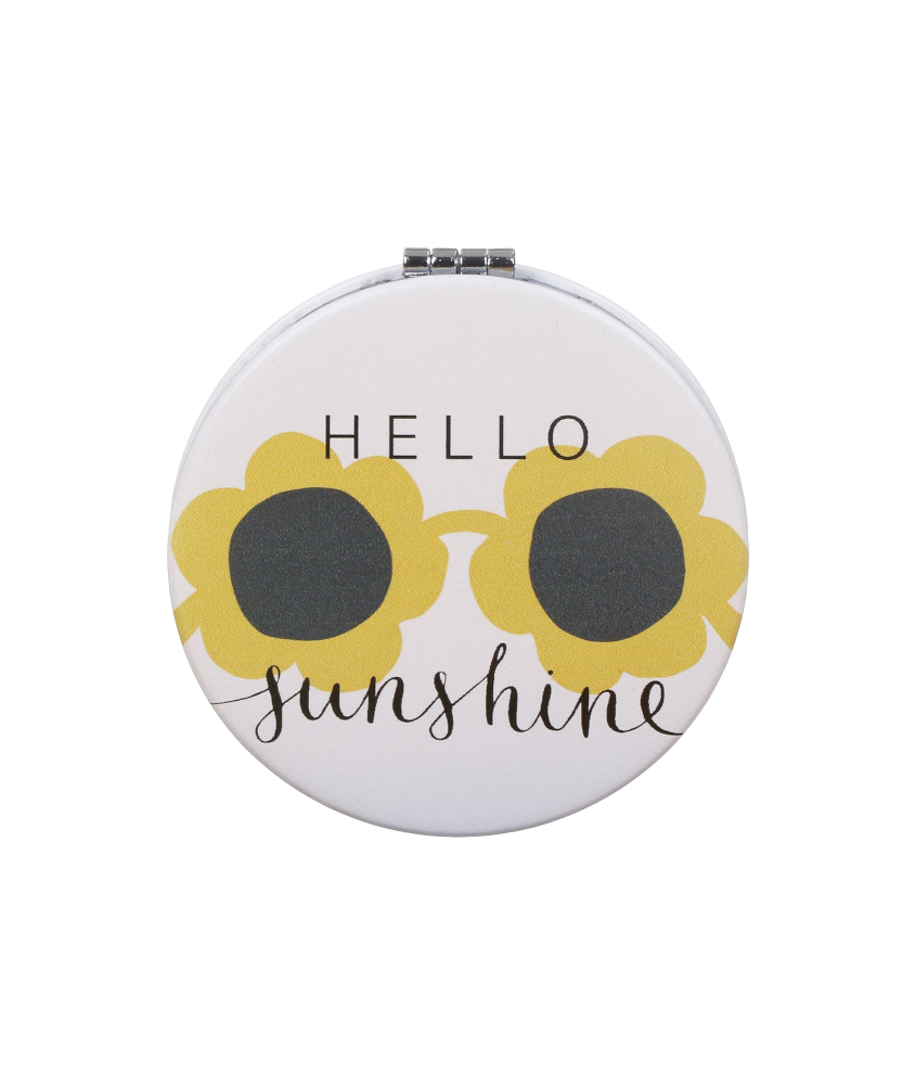 Taschen Schminkspiegel Hello Sunshine