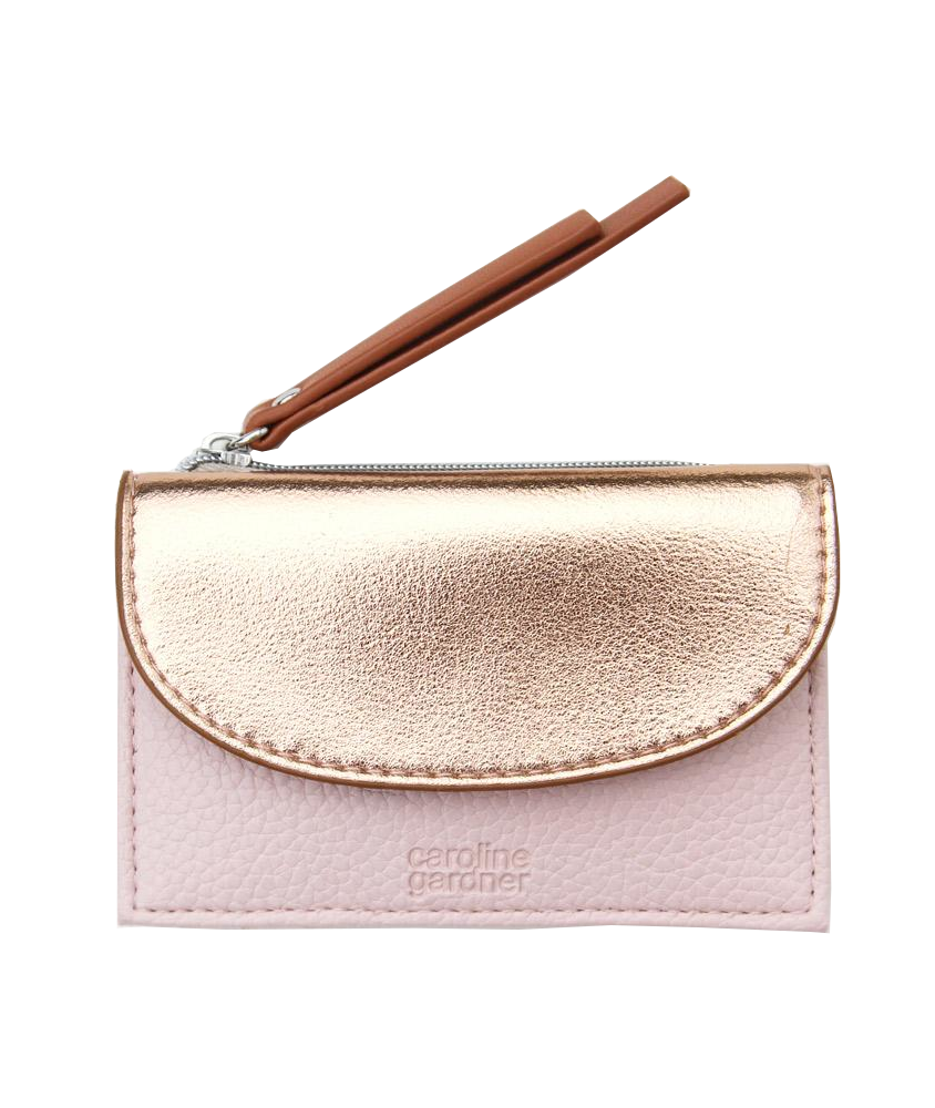 Kartenetui Rose Gold & Pink
