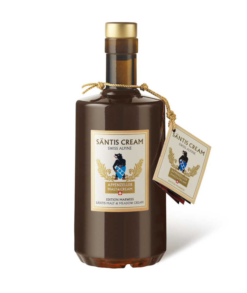 Säntis Cream Likör Edition Marwees - Brauerei Locher