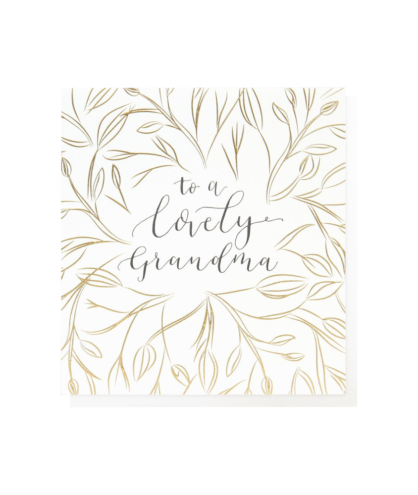 To a lovely Grandma